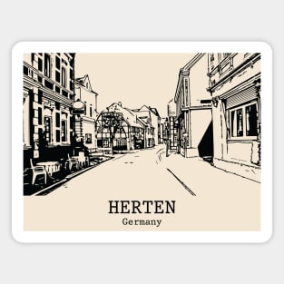 Herten - Germany Magnet